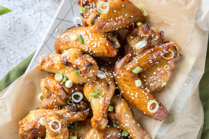 Sweet Chili Glazed Chicken Wings Recipe Girl