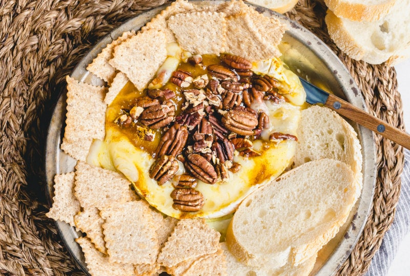 Chutney Baked Brie Recipe Girl