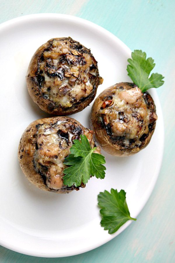 Easy Stuffed Mushrooms - Recipe Girl