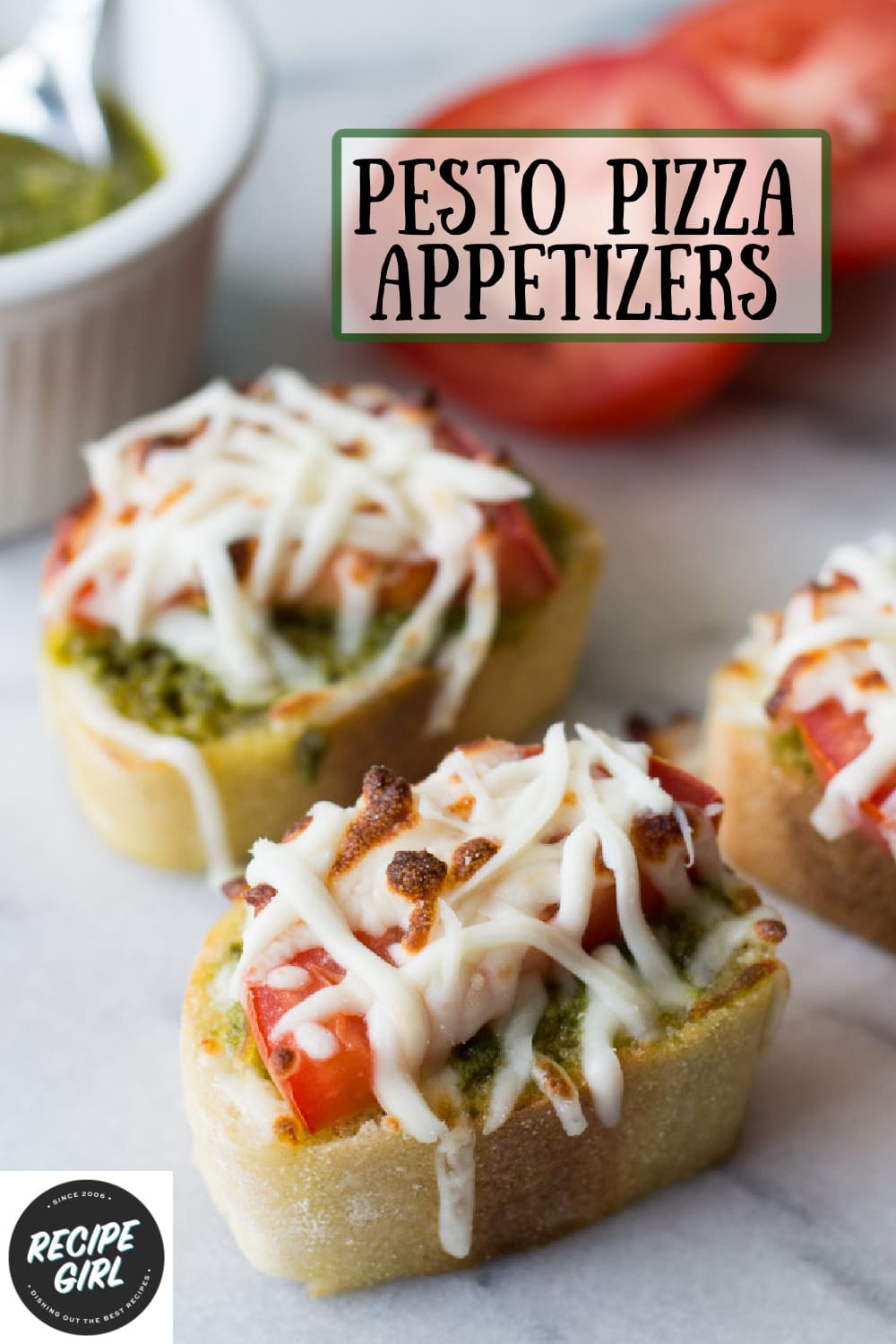 Pesto Pizza Appetizers Recipe Girl