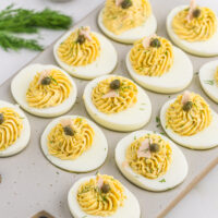 smoked salmon deviled eggs