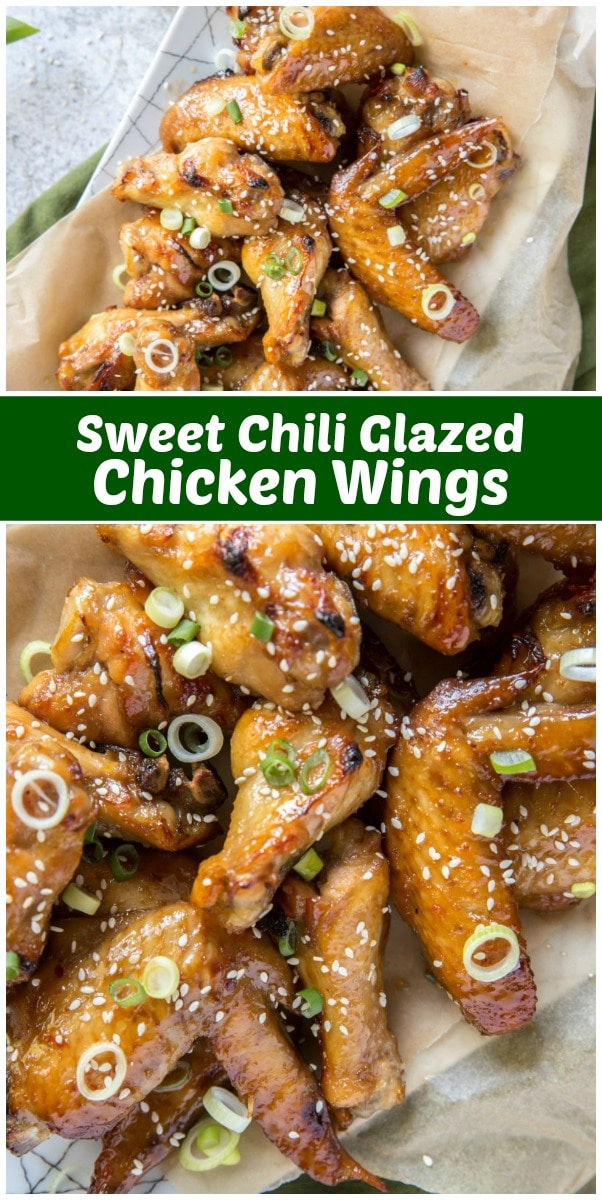 Sweet Chili Glazed Chicken Wings Recipe Girl