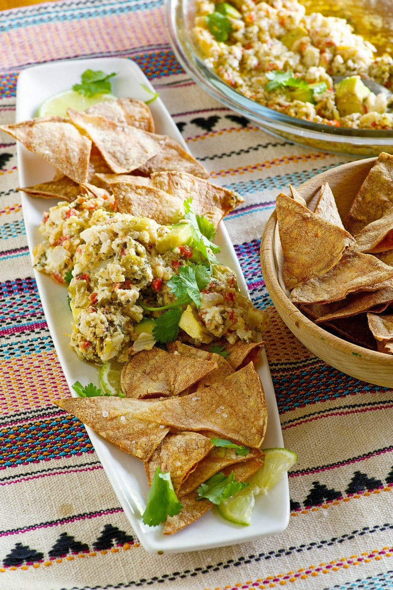 serving of Chipotle Lime Crab Dip