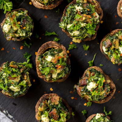 stuffed mushrooms