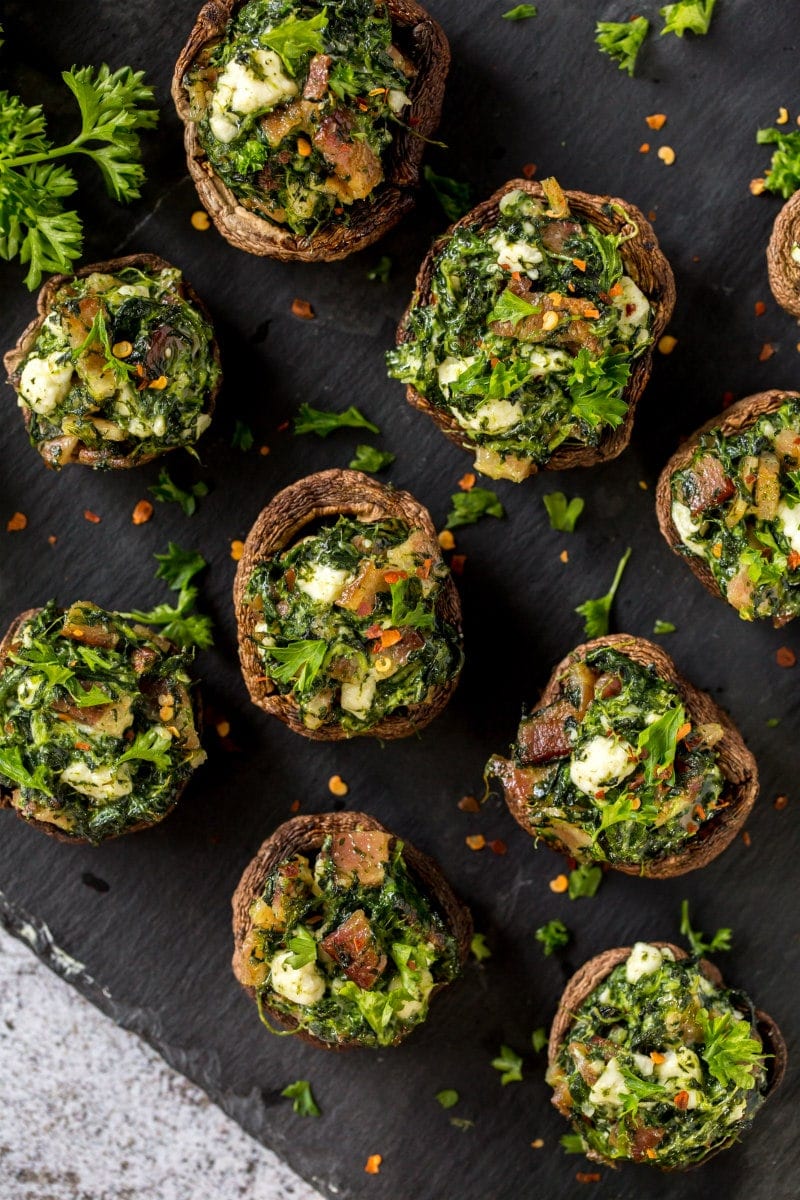 stuffed mushrooms