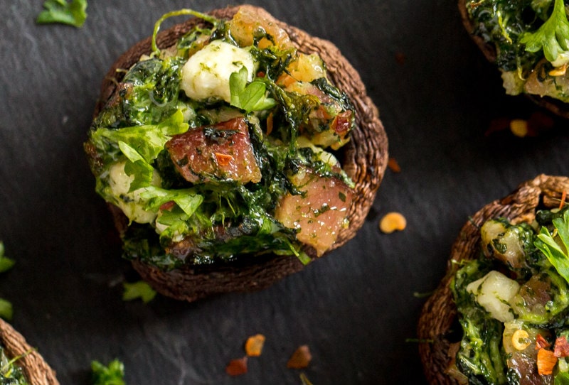 stuffed mushroom