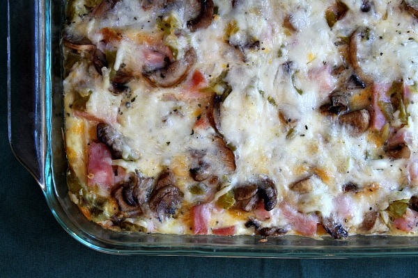 Overnight Ham and Cheese Bake