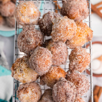 pumpkin doughnut drops