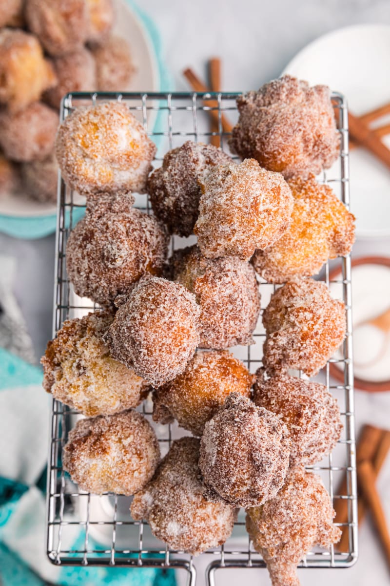 pumpkin doughnut drops