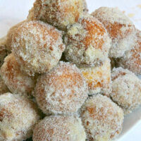 pumpkin doughnut drops