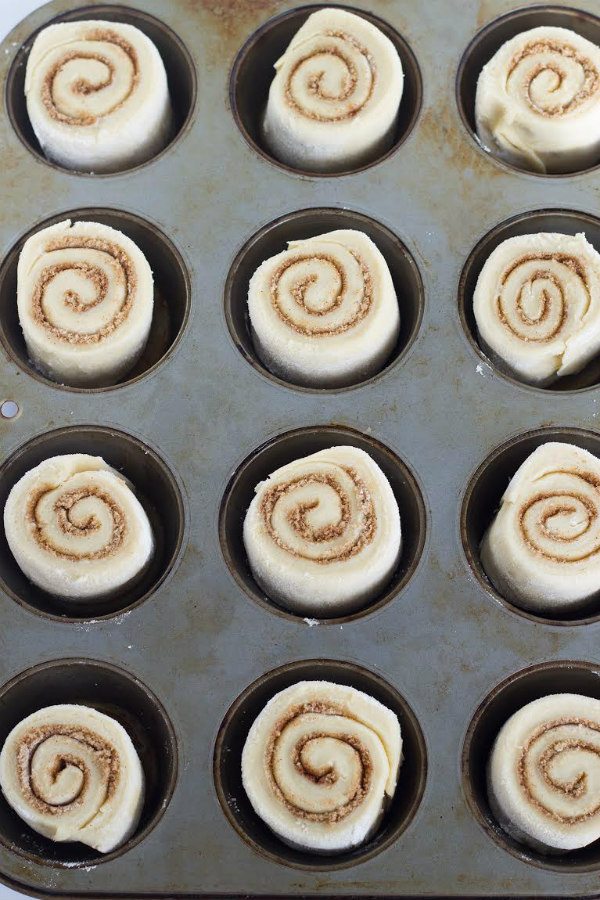 Sour Cream Cinnamon Buns - recipe from RecipeGirl.com