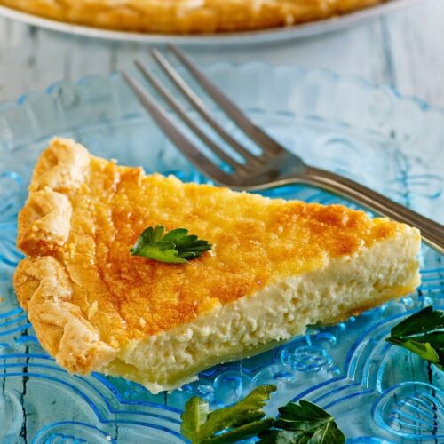 Quiche with White Wine and Shallots Recipe Girl