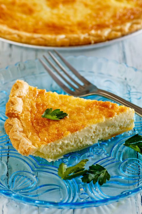 Quiche with White Wine and Shallots Recipe Girl
