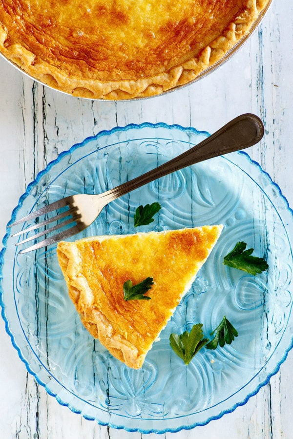 Quiche with White Wine and Shallots Recipe Girl