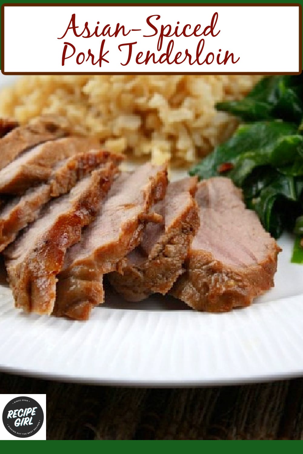 Asian Spiced Pork Tenderloin