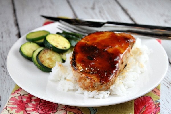 Barbecued Pork Chops