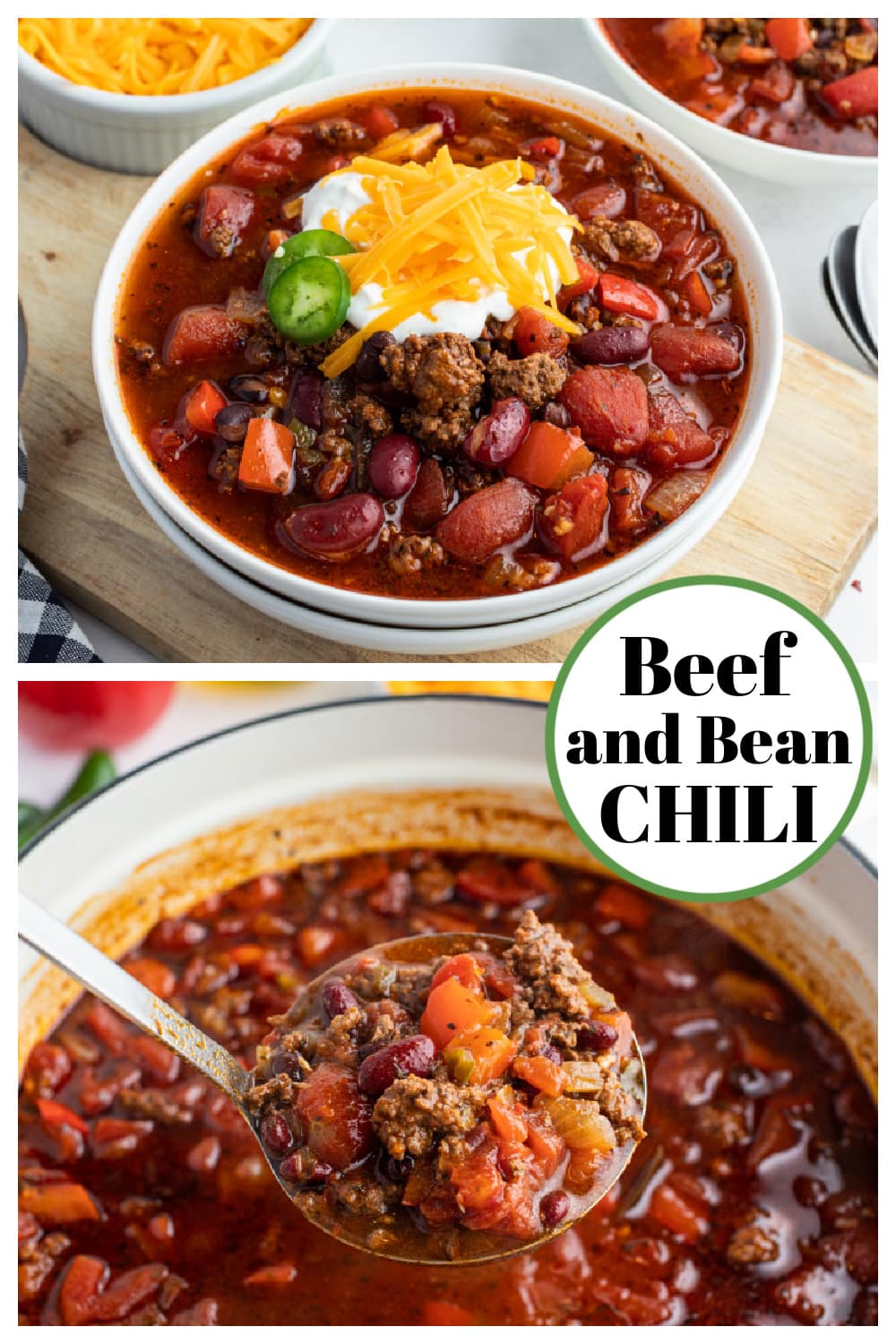 Beef and Bean Chili - Recipe Girl