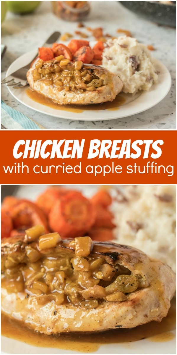 Chicken Breasts with Curried Apple Stuffing Recipe Girl