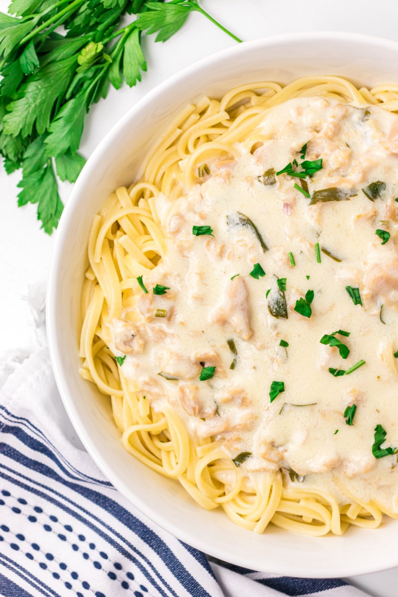 clam linguine