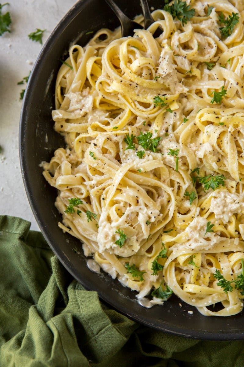 Crab Fettuccine