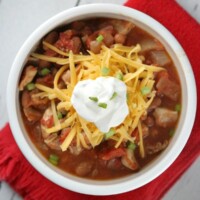 Fiery Chicken Chili