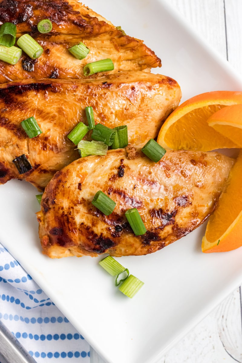 grilled citrus garlic chicken