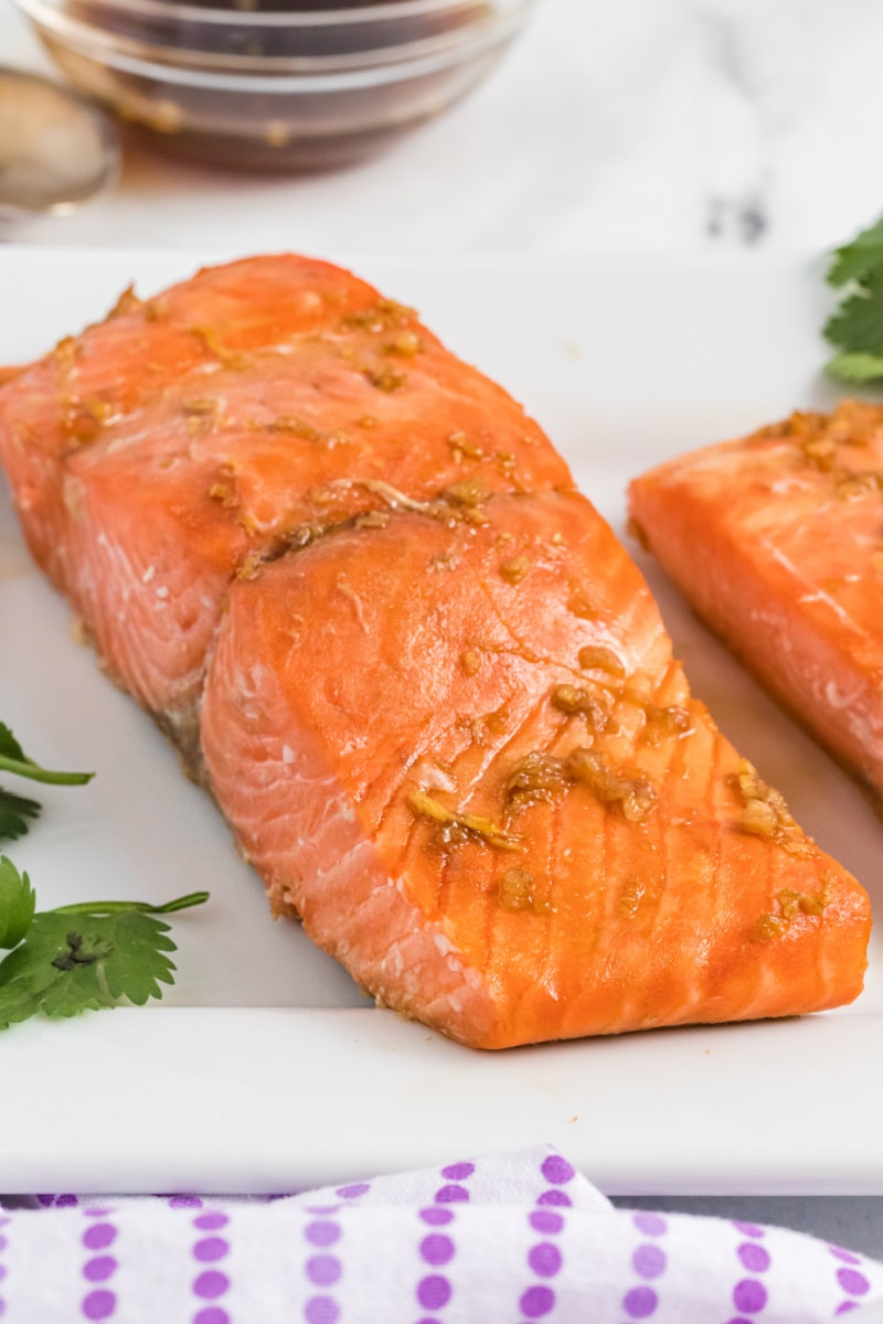 asian salmon fillet