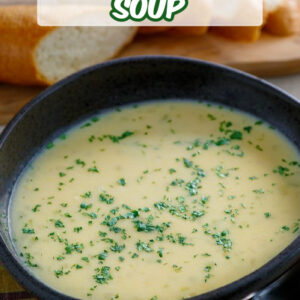Beer Cheese Soup Pinterest Pin