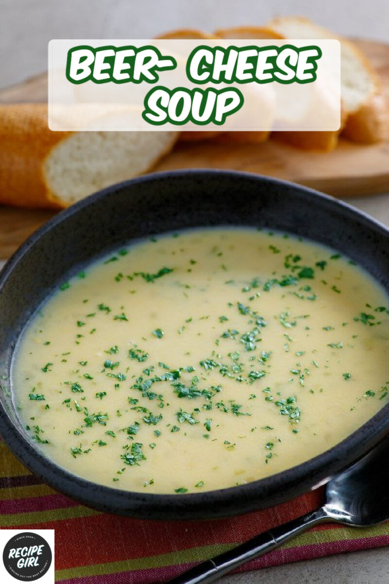 Beer Cheese Soup Pinterest Pin