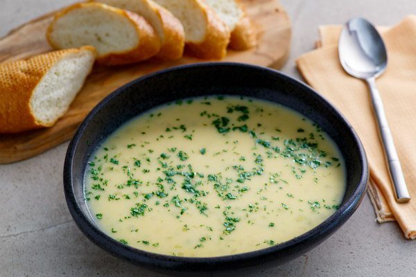 bowl of cheese beer soup