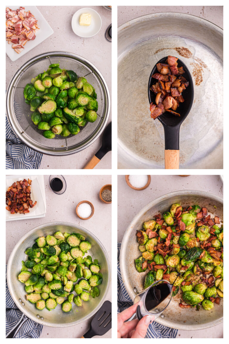 Brussels Sprouts with Bacon and Hazelnuts Recipe Girl