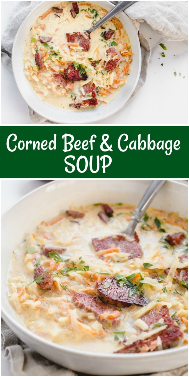 Corned Beef and Cabbage Soup - Recipe Girl