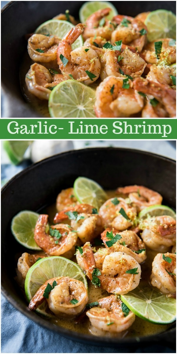 Garlic Lime Shrimp - Recipe Girl