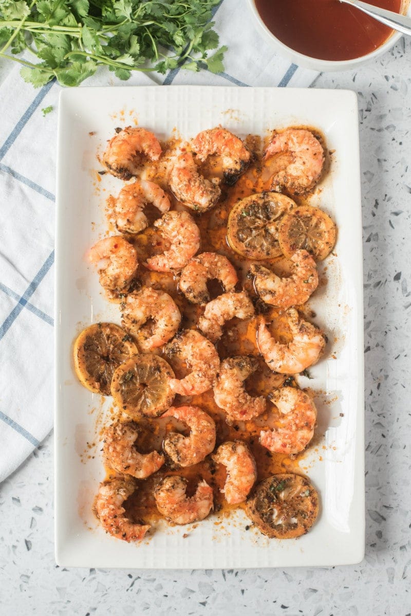 Grilled Jumbo Shrimp With Lemon-Herb Marinade Recipe