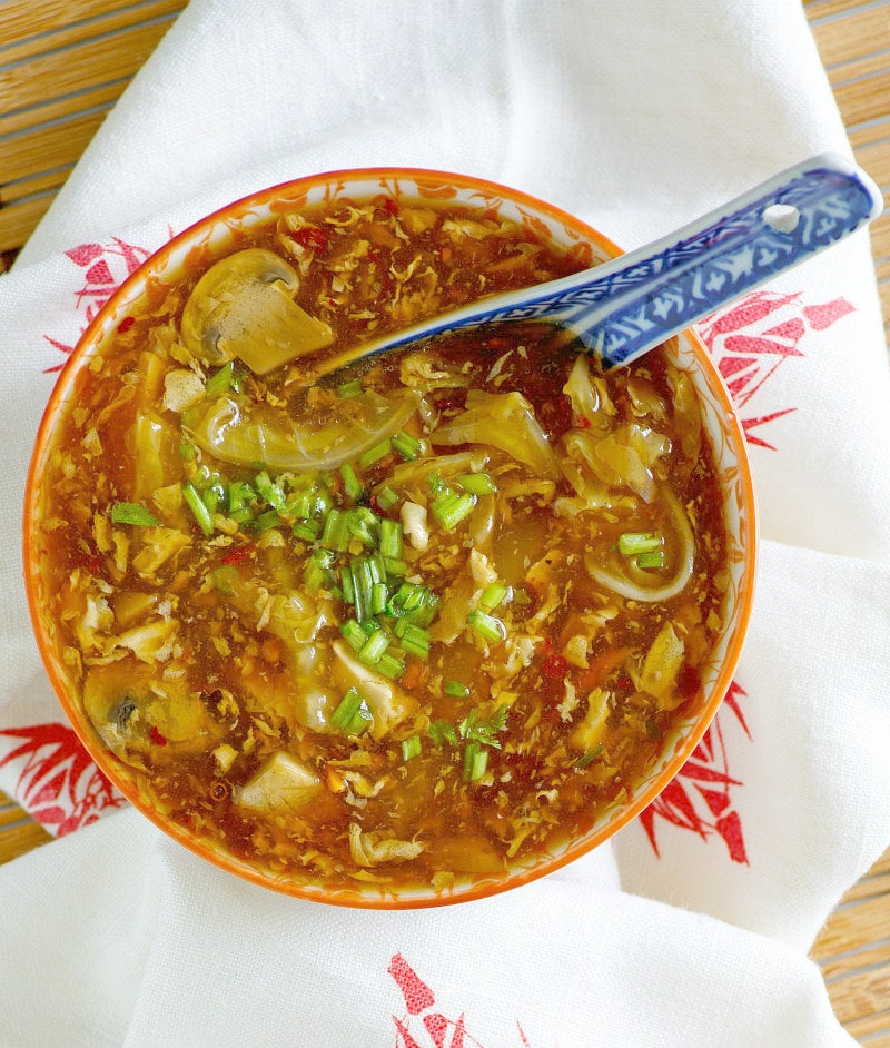 Hot And Sour Soup Recipe Girl