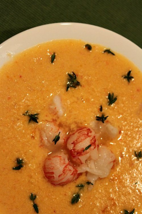 Lobster Bisque recipe - from RecipeGirl.com