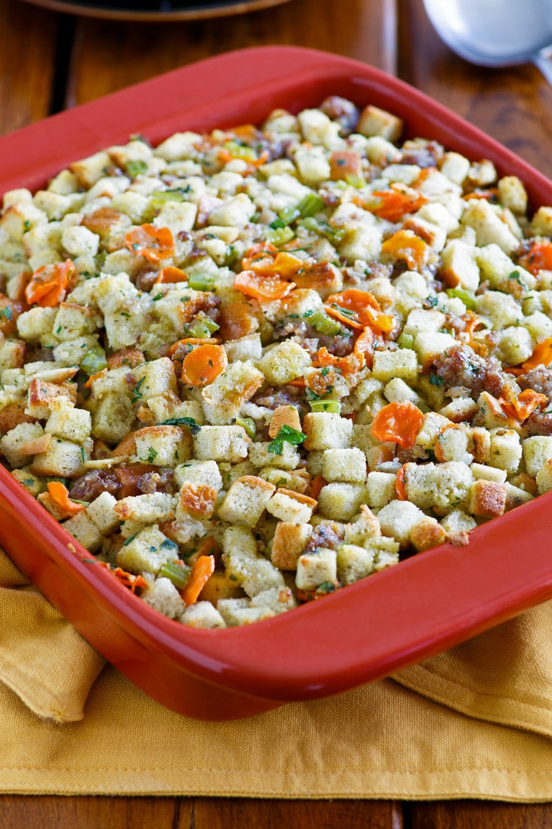 Low Fat Sausage Stuffing