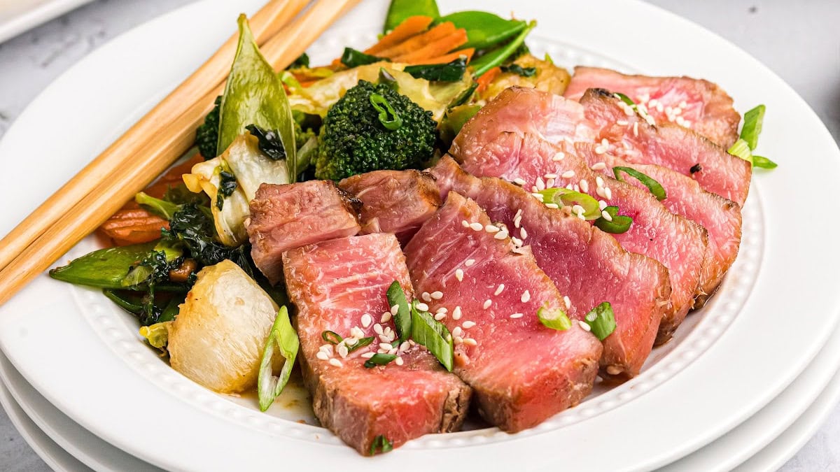 Maple Soy Grilled Tuna
