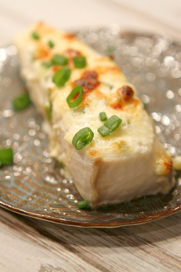 Swiss Parmesan Halibut