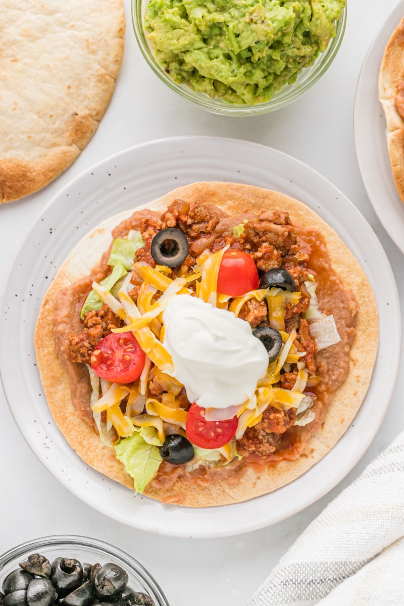 turkey tostada