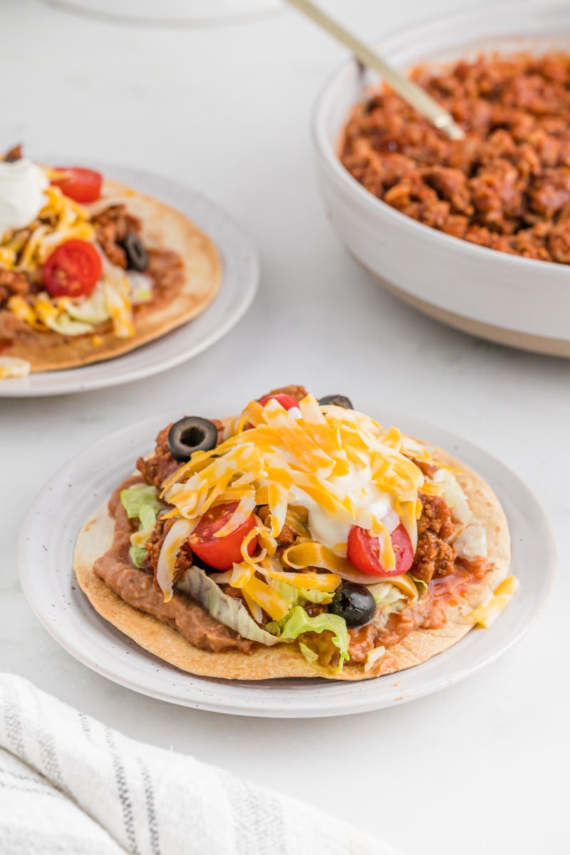 turkey tostadas