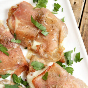 pinterest image for veal saltimbocca