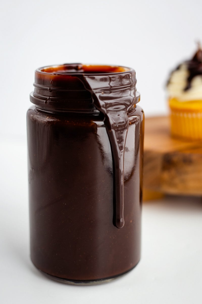 jar of Chocolate Sauce