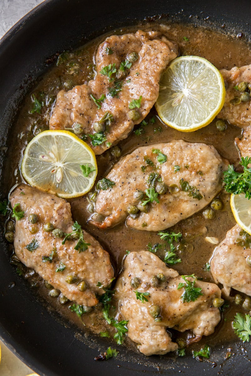 cooking Veal Piccata
