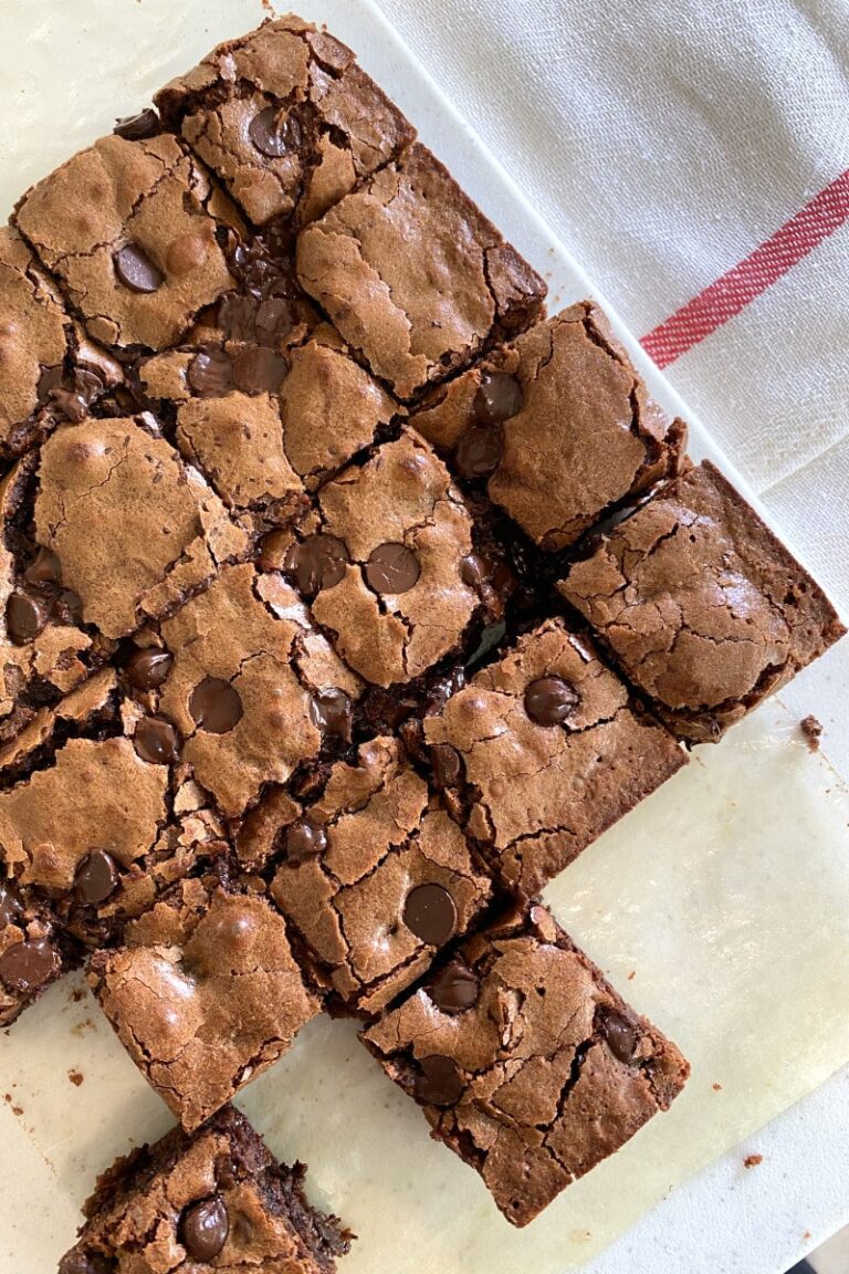 Deep Dark Brownies Recipe Girl