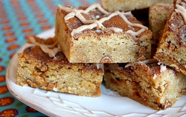 Snickerdoodle Blondies 