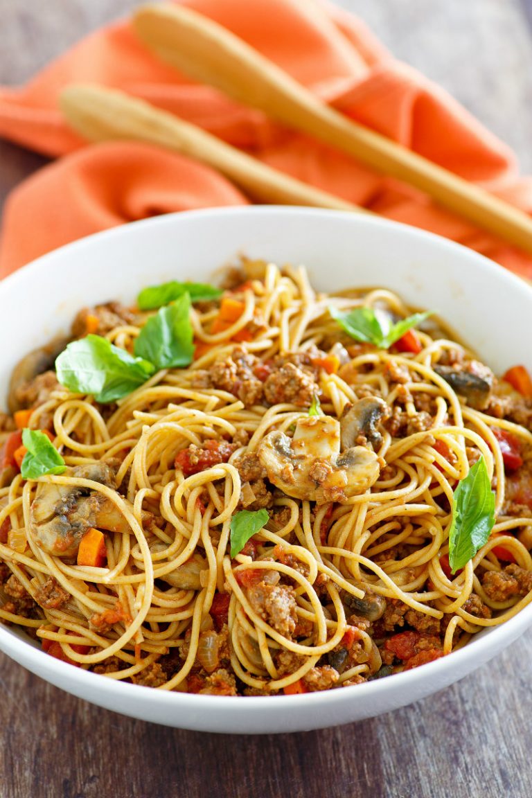 Weight Watchers Spaghetti Bolognese