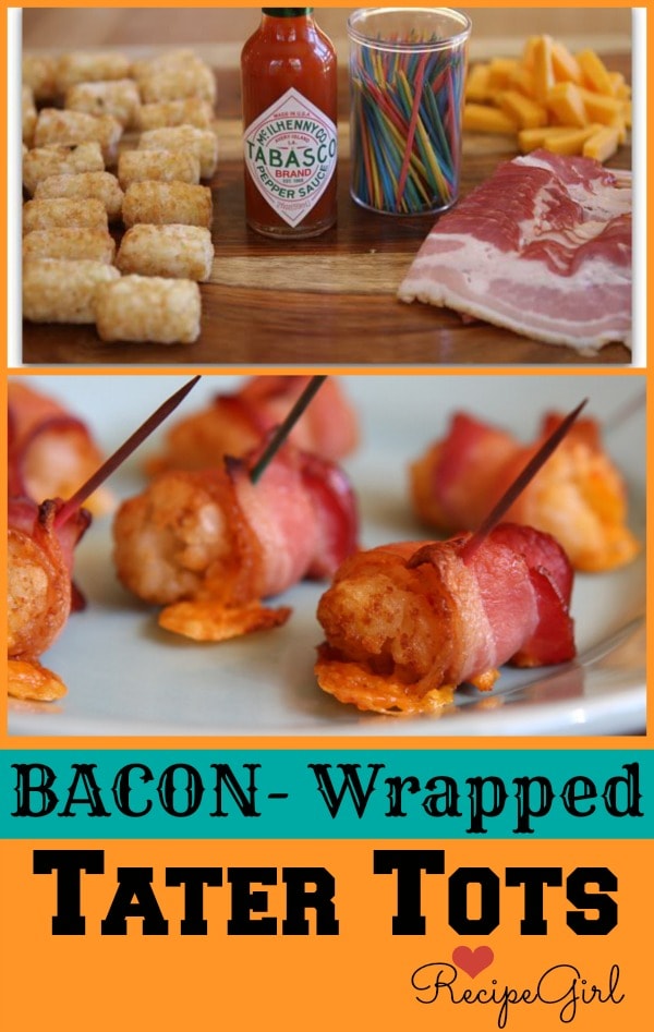 Bacon Wrapped Tater Tots 