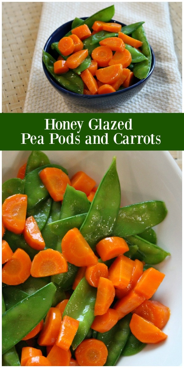 Honey Glazed Pea Pods and Carrots Recipe Girl