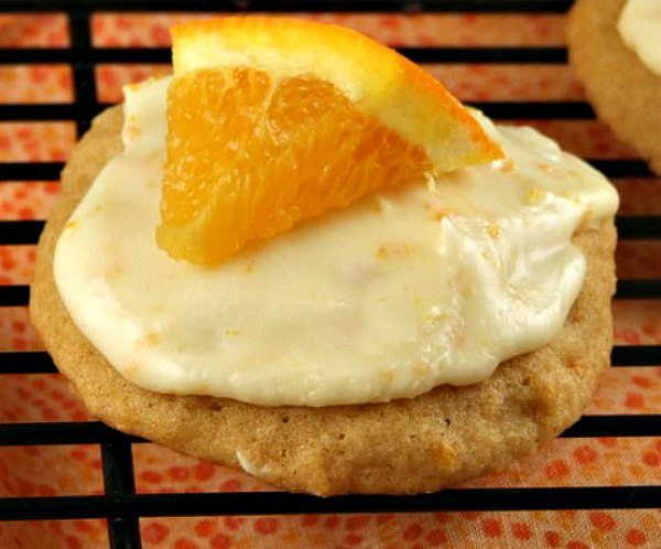 Iced Orange Cookie 